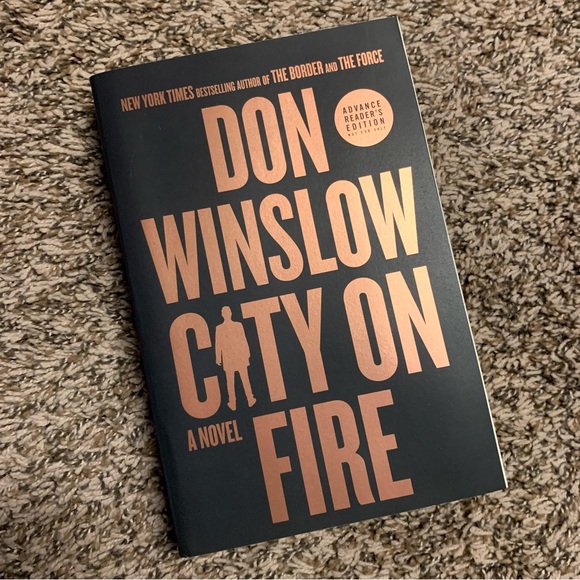 SOLD 💜 City on Fire by Don Winslow ARC - Picture 1 of 6